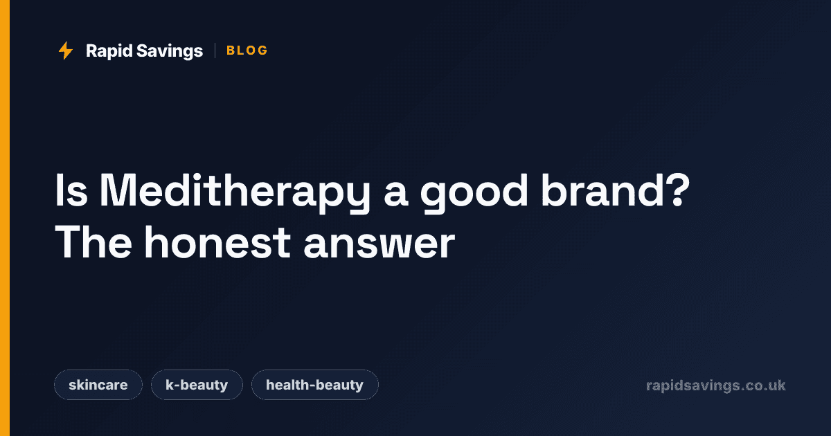 Is Meditherapy a good brand? The honest answer