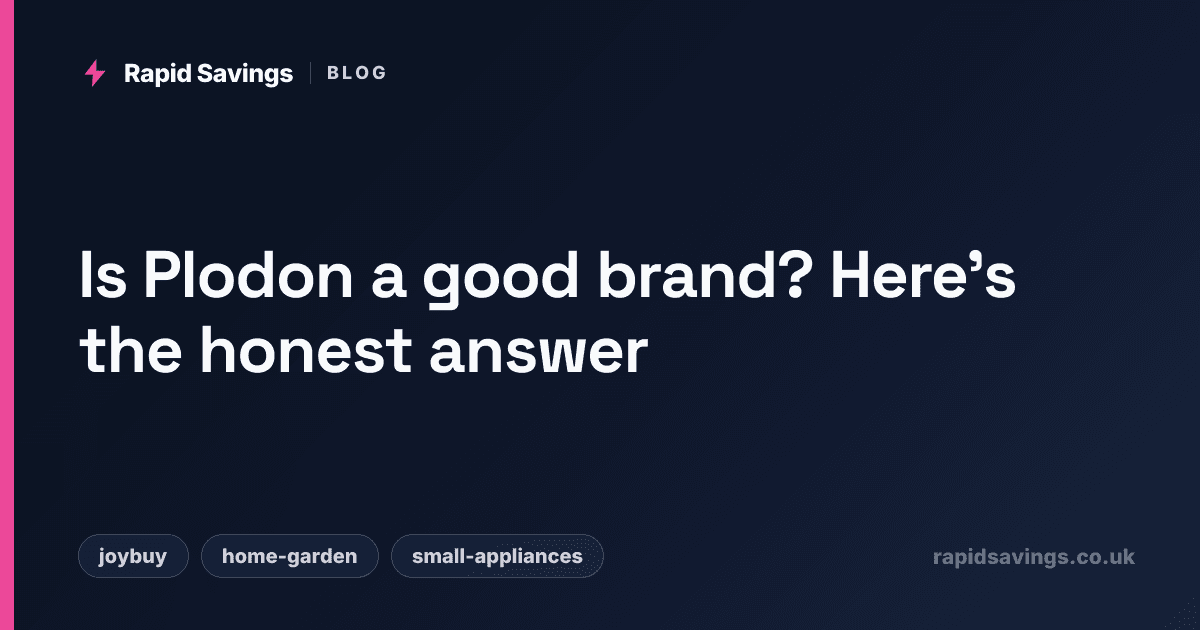 Is Plodon a good brand? Here's the honest answer